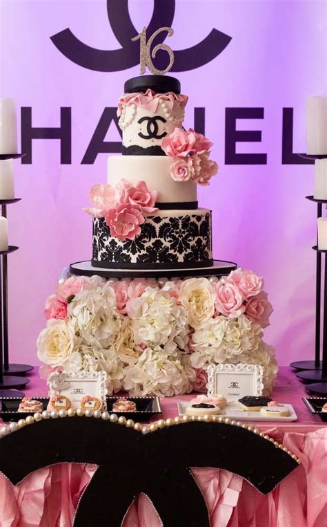 Chic and Stylish Coco Chanel Sweet 16 Party Ideas 